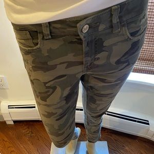 Zara Camouflage Jeans